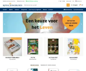 Jongbloed.com(Bij Royal Jongbloed Publishing maken we iets unieks) Screenshot