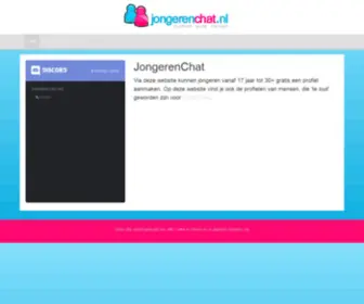 Jongerenchat.nl(Veilig chatten) Screenshot