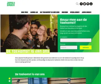 Jonggroen.be(Jong Groen) Screenshot