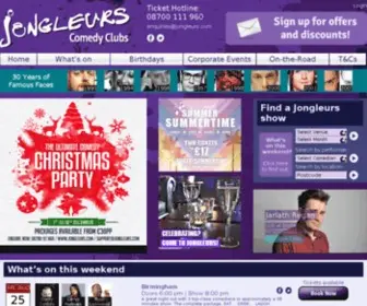 Jongleurs.com(Comedy) Screenshot