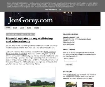 Jongorey.com(JonGorey) Screenshot