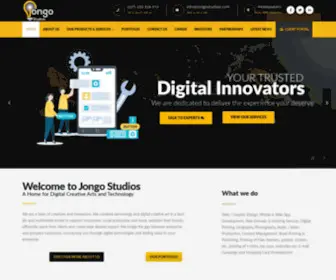 Jongostudios.com(Jongo Studios) Screenshot