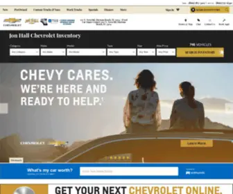 Jonhall.com(Jon Hall Chevrolet) Screenshot