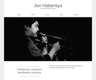 Jonhatamiya.com(Jon Hatamiya) Screenshot