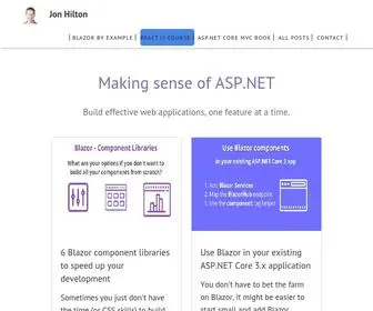 Jonhilton.net(Making sense of .NET) Screenshot