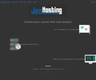 Jonhosting.com(Jonhosting) Screenshot