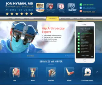 Jonhymanmd.com(Dr Jon Hyman) Screenshot