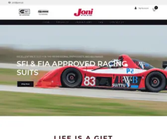 Joni.us(You have successfully set up your website) Screenshot