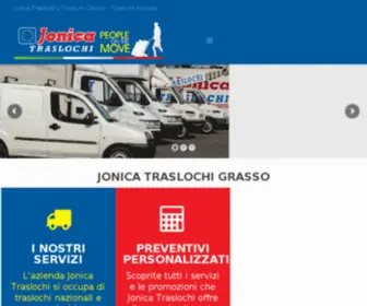 Jonicatraslochigrasso.com(Traslochi da Catania in tutta la Sicilia e in tutta Italia) Screenshot