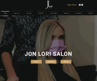 Jonlorisalon.com(Jon Lori Salon) Screenshot