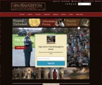 Jonmcnaughton.com Screenshot