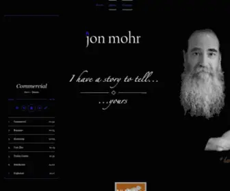 Jonmohr.com(Jon Mohr Voiceover) Screenshot