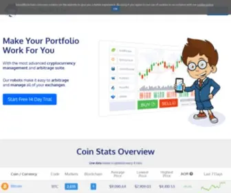 Jonnyblockchain.com(Jonny Blockchain Crypto portfolio management suite) Screenshot