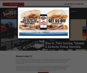 Jonnycs.com(Jonny C's NY Deli and Caterers) Screenshot