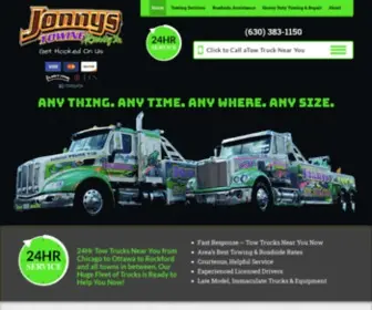 Jonnystowingnow.com(Towing) Screenshot