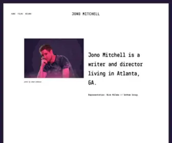 Jono-Mitchell.com(Jono mitchell) Screenshot