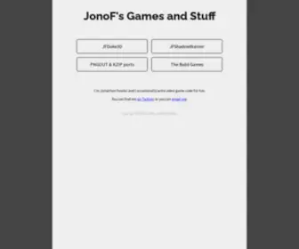 Jonof.id.au(JonoF's Games and Stuff) Screenshot