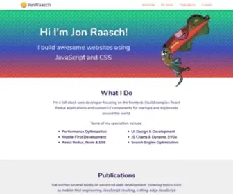 Jonraasch.com(Jon Raasch) Screenshot
