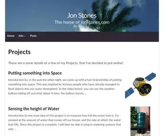 Jonstones.com(The home of) Screenshot