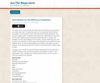 Jontheblogcentric.org(Jon The Blogcentric) Screenshot