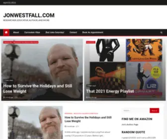 Jonwestfall.com(The Blog of a Chronic Content Creator) Screenshot