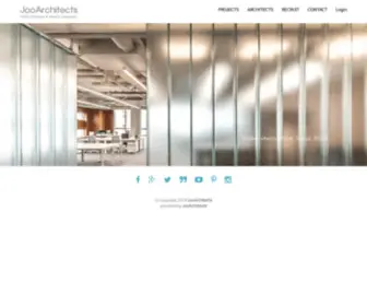 Jooarchitects.com(주아키텍츠(JooArchitects)) Screenshot