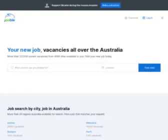 Joobleau.com(Jobs in Australia) Screenshot