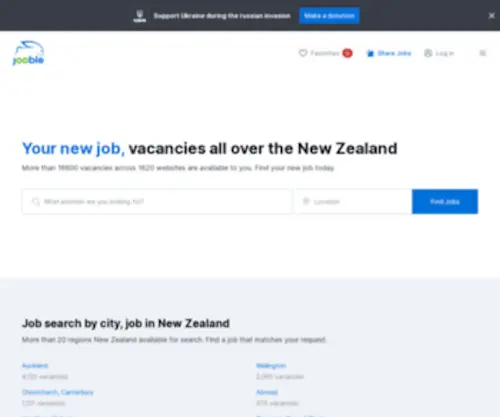 Jooble.co.nz(Jobs in New Zealand) Screenshot