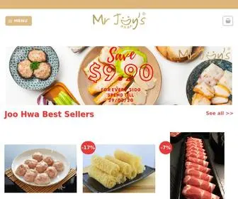 Joohwafood.com.sg(Steamboat Items Delivery) Screenshot