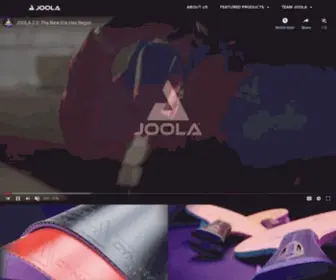Joola.com(JOOLA Table Tennis) Screenshot