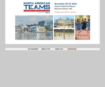 Joolateams.com(2021 North American Teams Table Tennis Tournament) Screenshot