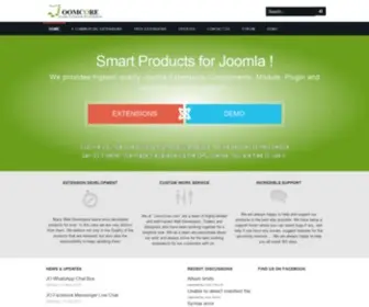 Joomcore.com(Joomla Extensions and Joomla Templates) Screenshot