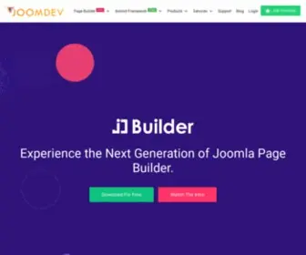 Joomdev.com(Leading Web & App Development Company) Screenshot