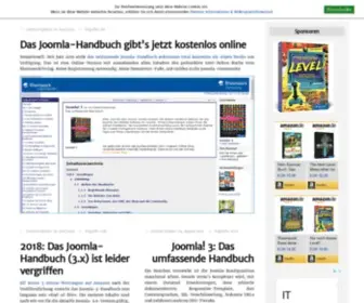 Joomla-Handbuch.com(40-Euro-Buch goes Open Book) Screenshot