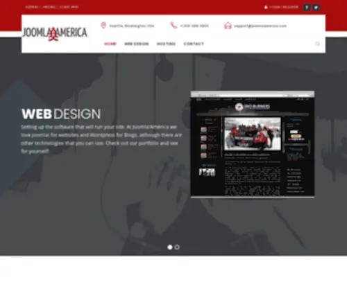 Joomlaamerica.com(Hosting & Webdesign) Screenshot