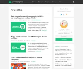 Joomlabeginner.com(Joomla Tutorials for Beginners) Screenshot