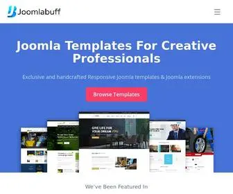 Joomlabuff.com(Free joomla templates) Screenshot