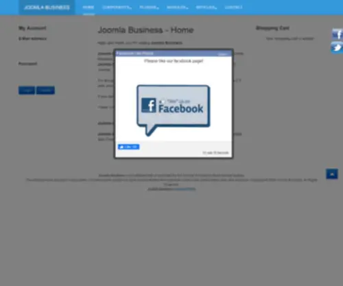 Joomlabusiness.net(Joomlabusiness) Screenshot