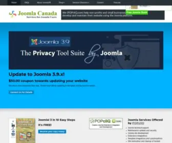 Joomla.ca(Joomla Canada) Screenshot