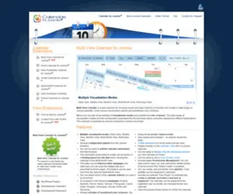Joomlacalendars.com(Multi-View Calendar for Joomla) Screenshot