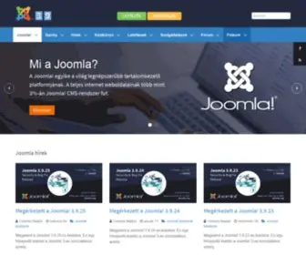 Joomlacms.hu(Rendszer magyar weboldala) Screenshot