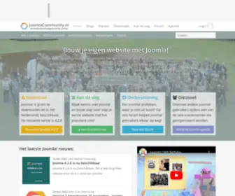 Joomlacommunity.eu(De Nederlandstalige Joomla) Screenshot