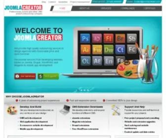 Joomlacreator.com(Default page) Screenshot