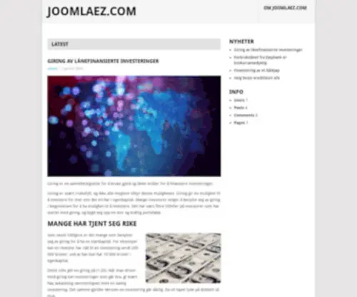 Joomlaez.com(Pro Joomla Themes) Screenshot