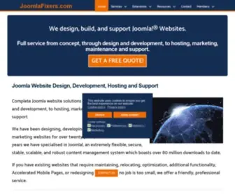 Joomlafixers.com(Joomla Website Support and Maintenance) Screenshot
