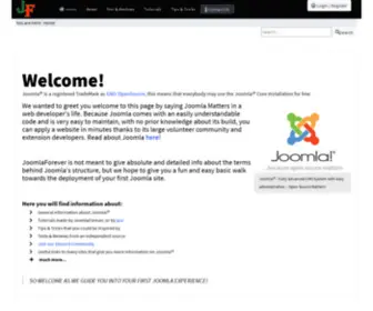 Joomlaforever.com(Home of inspiration) Screenshot