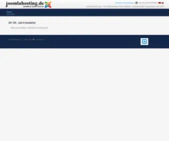 Joomlahosting.de(Joomla-Hosting) Screenshot