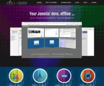 Joomlas2GO.net(Home) Screenshot