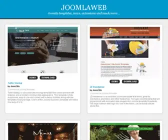 Joomlaweb.com(Content management system) Screenshot