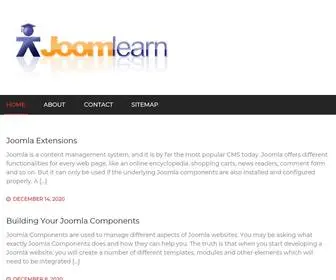 Joomlearn.com(Joomla training) Screenshot